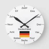 Deutsche Wanduhr (Vorderseite)