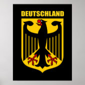 Deutsche Wappen Poster (Vorne)