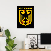 Deutsche Wappen Poster (Heimbüro)