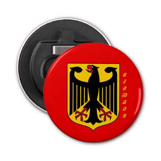 Deutsche Wappenrühre, Deutschland Party Flaschenöf Flaschenöffner (Vorderseite)