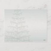 Deutsche Weihnachtsbaumpostkarte Feiertagspostkarte (Rückseite)