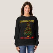 Deutsche Weihnachtsfeiertage aus Deutschland Mutte Sweatshirt (Vorne ganz)