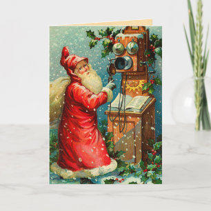 Deutsche Weihnachtskarte Feiertagskarte