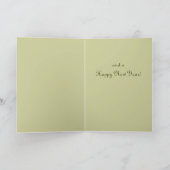 Deutsche Weihnachtskarte Feiertagskarte (Innenseite)