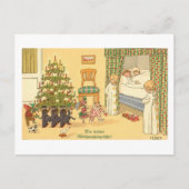 Deutsche Weihnachtskarte Feiertagspostkarte (Vorderseite)