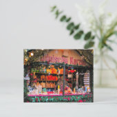 Deutsche Weihnachtskerzen Feiertagspostkarte (Stehend Vorderseite)