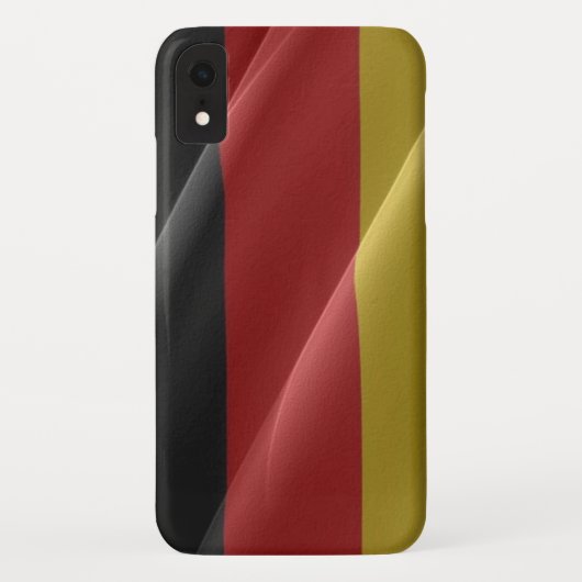 Deutsche Wellenflagge - Case-Mate iPhone Hülle (Rückseite)