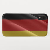 Deutsche Wellenflagge - Case-Mate iPhone Hülle (Rückseite (Horizontal))