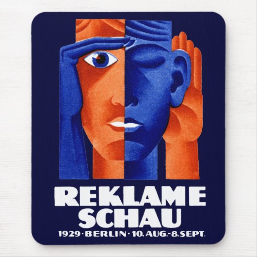 Deutsche Werbeausstellung 1929 Mousepad (Vorne)