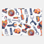 Deutsche Werkzeuge, schwere Umhüllung Geschenkpapier Set (Vorderseite 2)