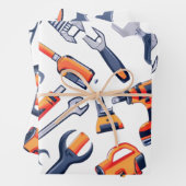 Deutsche Werkzeuge, schwere Umhüllung Geschenkpapier Set (Beispiel)
