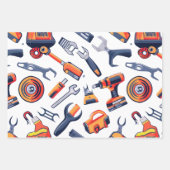 Deutsche Werkzeuge, schwere Umhüllung Geschenkpapier Set (Vorderseite)