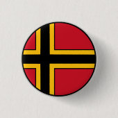 Deutsche Widerstandsflagge Button (Vorderseite)