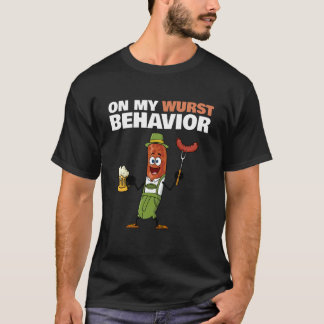 Deutsche Wurst auf meinem Wurstverhalten T-Shirt