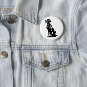 Deutsche Zeiger-Silhouette Button (Beispiel)