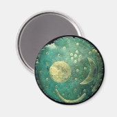 DEUTSCHE/ZELLTISCHE STERNDISKUSSION MAGNET (Vorderseite/Rückseite)