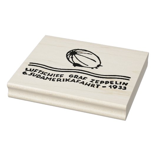 Deutsche Zeppelin Airmail Briefmarke von 1933 Gummistempel (Stempel)