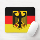 Deutscher Adler, deutsche Flagge Mousepad (Mit Mouse)