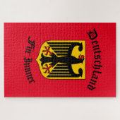 Deutscher Adler, Deutschland für immer/Pelz Immer Puzzle (Horizontal)