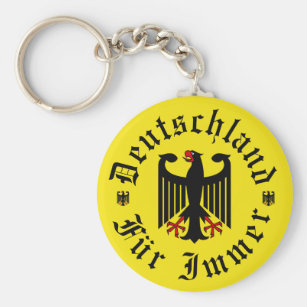 Schlüsselanhänger Deutschland drehbar Wappen Adler Souvenir 