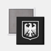 Deutscher Adler - Deutschland Wappen Magnet (Vorderseite/Rückseite)