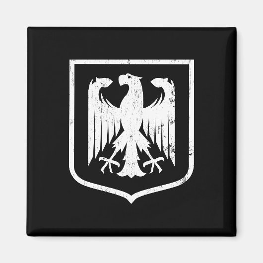 Deutscher Adler - Deutschland Wappen Magnet (Vorne)