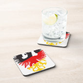 Deutscher Adler Getränkeuntersetzer (Rechte Seite)