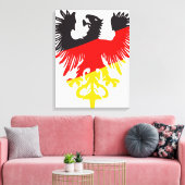 Deutscher Adler Leinwanddruck (Insitu (Wohnzimmer))