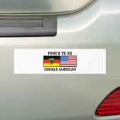 Deutscher Amerikaner Autoaufkleber (Auf Auto)