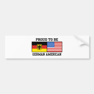 Deutscher Amerikaner Autoaufkleber
