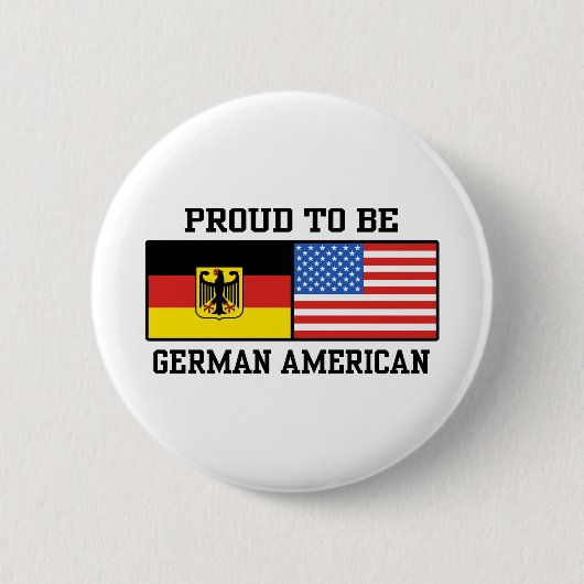 Deutscher Amerikaner Button (Vorderseite)