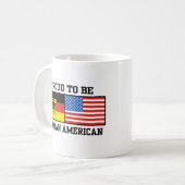 Deutscher Amerikaner Kaffeetasse (Vorderseite Links)