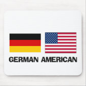 Deutscher Amerikaner Mousepad (Vorne)