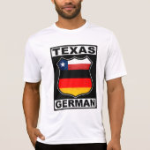 Deutscher Amerikaner Texas T-Shirt (Vorderseite)
