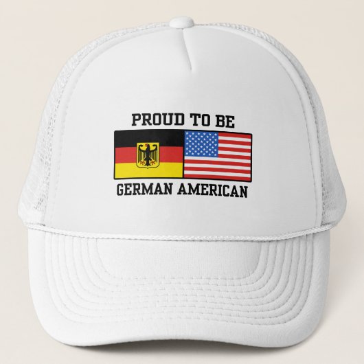 Deutscher Amerikaner Truckerkappe (Vorderseite)