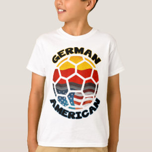 Deutscher amerikanischer Fußball T-Shirt