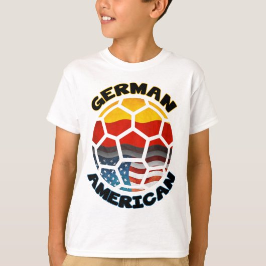 Deutscher amerikanischer Fußball T-Shirt (Vorderseite)