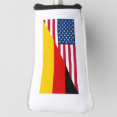 Deutscher amerikanischer Prix - Deutschland Flagge Golf Headcover (Rotieren 90)