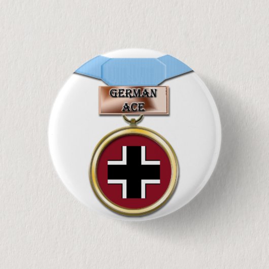 Deutscher Asmedaillenknopf Button (Vorderseite)