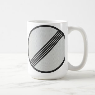 Deutscher Autobahn Tasse "keiner