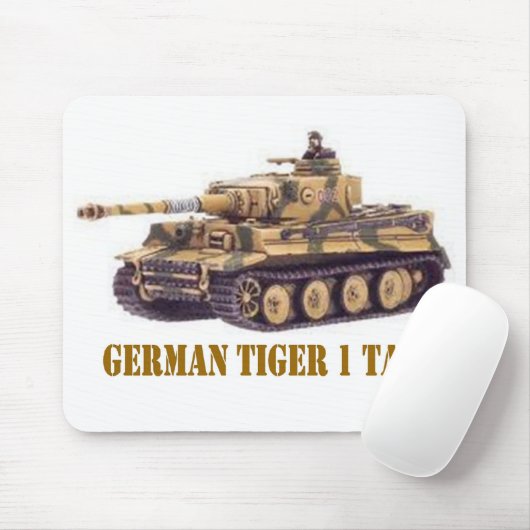 DEUTSCHER BEHÄLTER DES TIGER-1 MOUSEPAD (Mit Mouse)