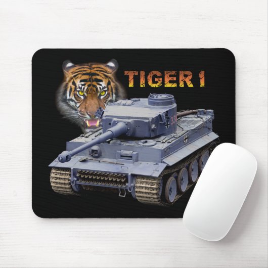 Deutscher Behälter des Tiger-1 Mousepad (Mit Mouse)