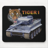 Deutscher Behälter des Tiger-1 Mousepad (Vorne)