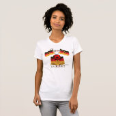 Deutscher beherrscht Damen-Petite Shirt (Vorne ganz)