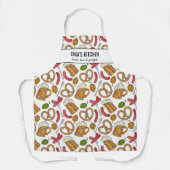 Deutscher Bierbrauer Koch Oma's Kitchen Custom Schürze (Vorderseite)