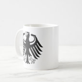 Deutscher Bundesadler Kaffeetasse (Vorderseite Links)