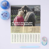 Deutscher Dogge-Hundesitter  Flyer (Einzeln)