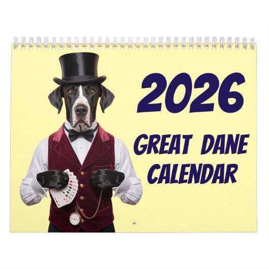Deutscher Doggen-Kalender Kalender (Titelbild)