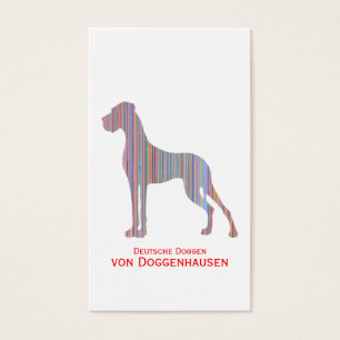 Deutscher Doggen-Pastell-Linien-Züchter