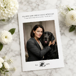 Deutscher Doggenzüchter Foto & Kontakt, QR-Code, L Karte